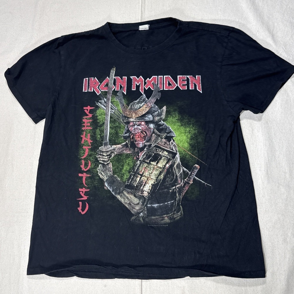 Iron Maiden Legacy Of The Beast 2022 US Tour Shirt Size M Black